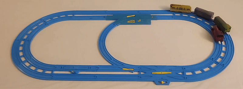 Plarail Lady and Diesel 10 Chasing Set